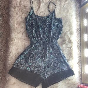 Paisley romper